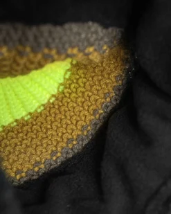 REUSCH - CAPPELLO DONNA VERDE, SENAPE, GIALLO FLUO E NERO ENZO BEANIE , 6180010-7334