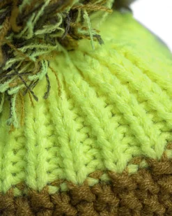 REUSCH - CAPPELLO DONNA VERDE, SENAPE, GIALLO FLUO E NERO ENZO BEANIE , 6180010-7334