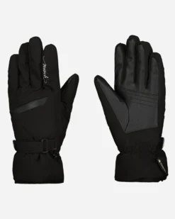 REUSCH - Guanti da sci donna neri in GORE-TEX impermeabili traspiranti e antivento - SANDY