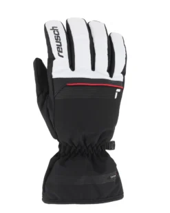 REUSCH - GUANTI DA SCI NERI E BIANCHI DA UOMO  - KING 6401198