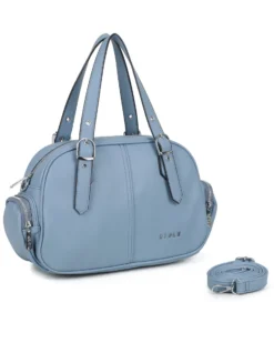RIFLE - Borsa a mano avio con tasche laterali e fibbie sui manici, tracolla removibile