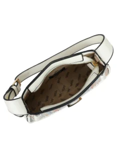 RIFLE - Borsa a spalla multicolor con dettaglio intreccio frontale, tracolla removibile