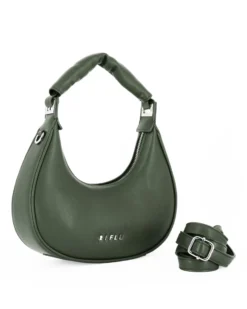 RIFLE - Borsa a spalla verde, tracolla removibile