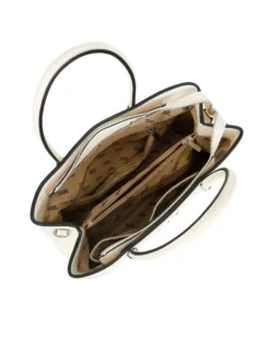 RIFLE - Borsa due manici beige con tre scomparti interni, tracolla removibile