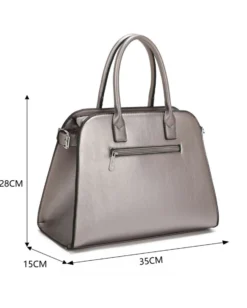 RIFLE - Borsa due manici canna fucile con tasca posteriore, tracolla removibile