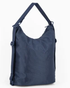 RIFLE - Borsa/Zaino blu con tasca frontale