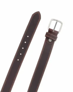 RIFLE - Cinta testa moro in VERA PELLE da uomo