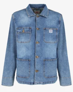 RIFLE - Giubbino di jeans work in denim