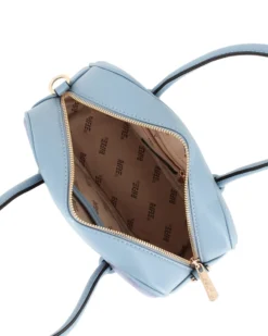 RIFLE - Minibag a due manici avio con parte frontale scamosciata, tracolla removobile