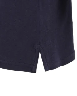 RIFLE - Polo manica corta blu in piquet