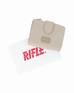 RIFLE - Portafoglio sabbia da donna con pattina