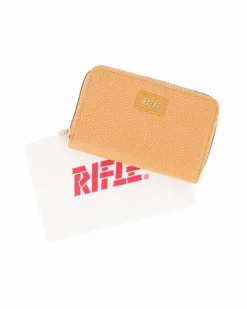 RIFLE - Portafoglio senape con tasca portamonete