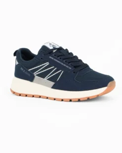 RIFLE - Scarpa blu da uomo con lacci