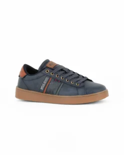 RIFLE - Scarpa blu da uomo con lacci