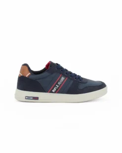 RIFLE - Scarpa blu da uomo con lacci