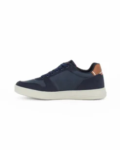 RIFLE - Scarpa blu da uomo con lacci