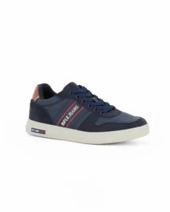 RIFLE - Scarpa blu da uomo con lacci
