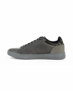 RIFLE - Scarpa grigia con lacci e inserto scamosciato