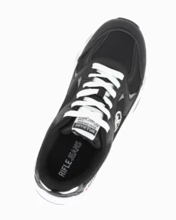 RIFLE - Scarpa nera da uomo con lacci