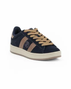 RIFLE - Scarpa sneakers blu da uomo con lacci