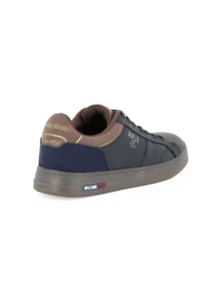 RIFLE - Scarpa sneakers blu da uomo con lacci