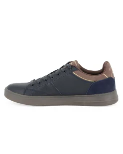 RIFLE - Scarpa sneakers blu da uomo con lacci