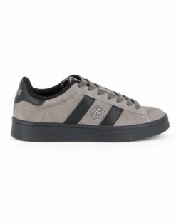 RIFLE - Scarpa sneakers grigia da uomo con lacci