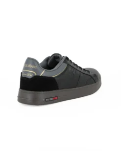 RIFLE - Scarpa sneakers nera da uomo con lacci