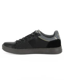 RIFLE - Scarpa sneakers nera da uomo con lacci