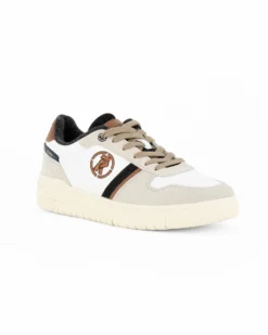 RIFLE - Sneakers bianca da uomo con lacci