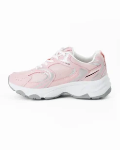 RIFLE - Sneakers rosa da donna con lacci