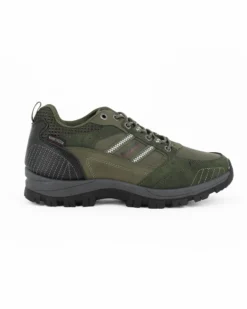 RIFLE - Sneakers verde da uomo con lacci