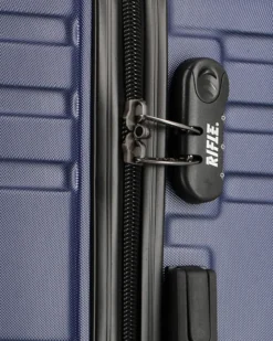 RIFLE - TROLLEY BLU IN ABS 4 RUOTE
