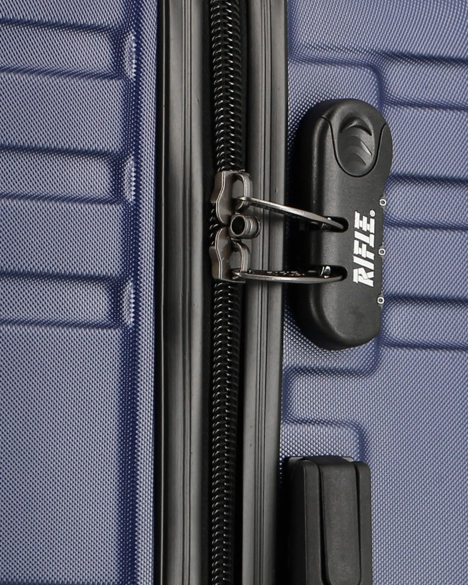 RIFLE - TROLLEY BLU IN ABS 4 RUOTE
