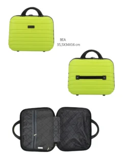 RIFLE - TROLLEY LIME IN ABS 4 RUOTE