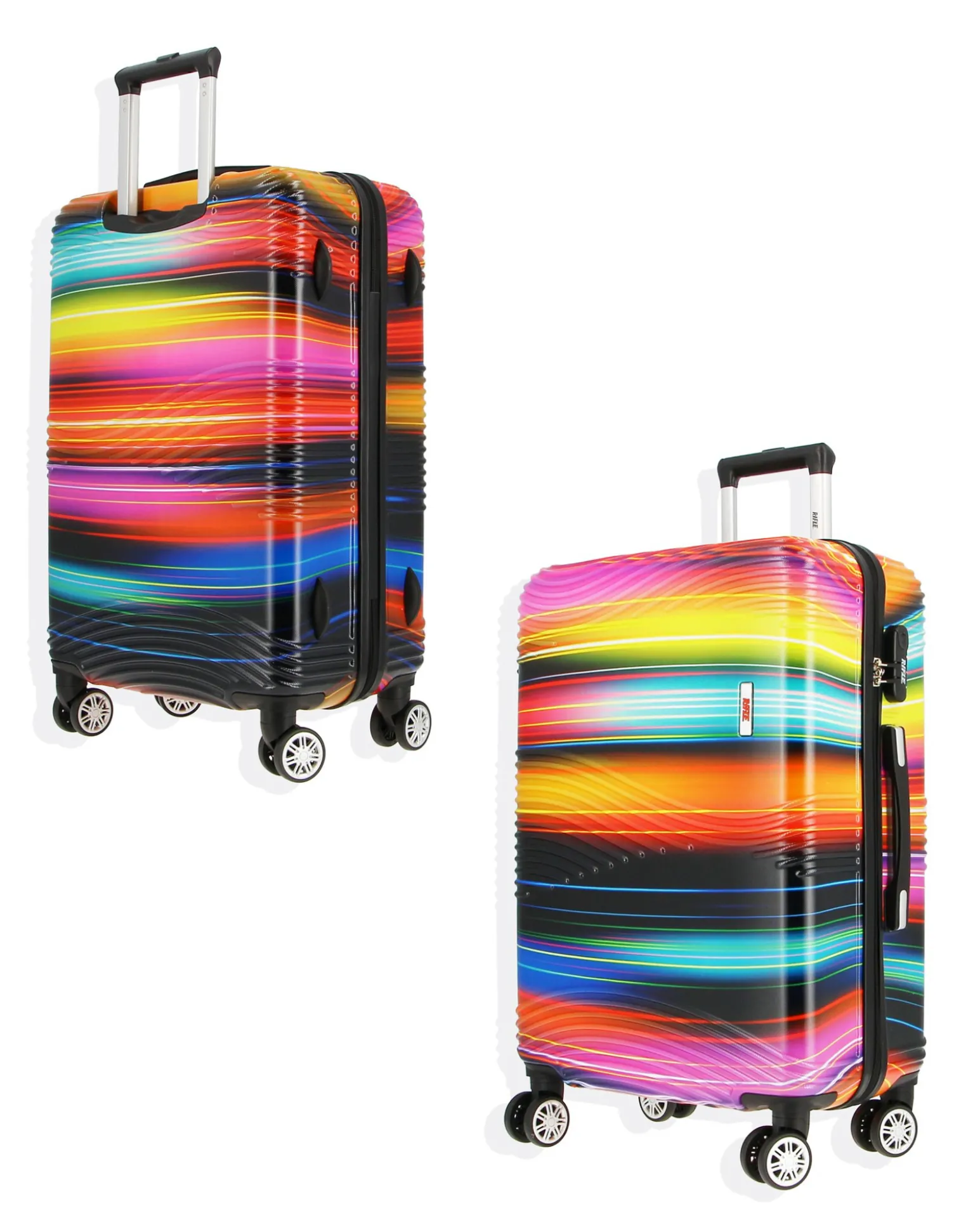RIFLE - TROLLEY STAMPA LUCI COLORATE IN ABS