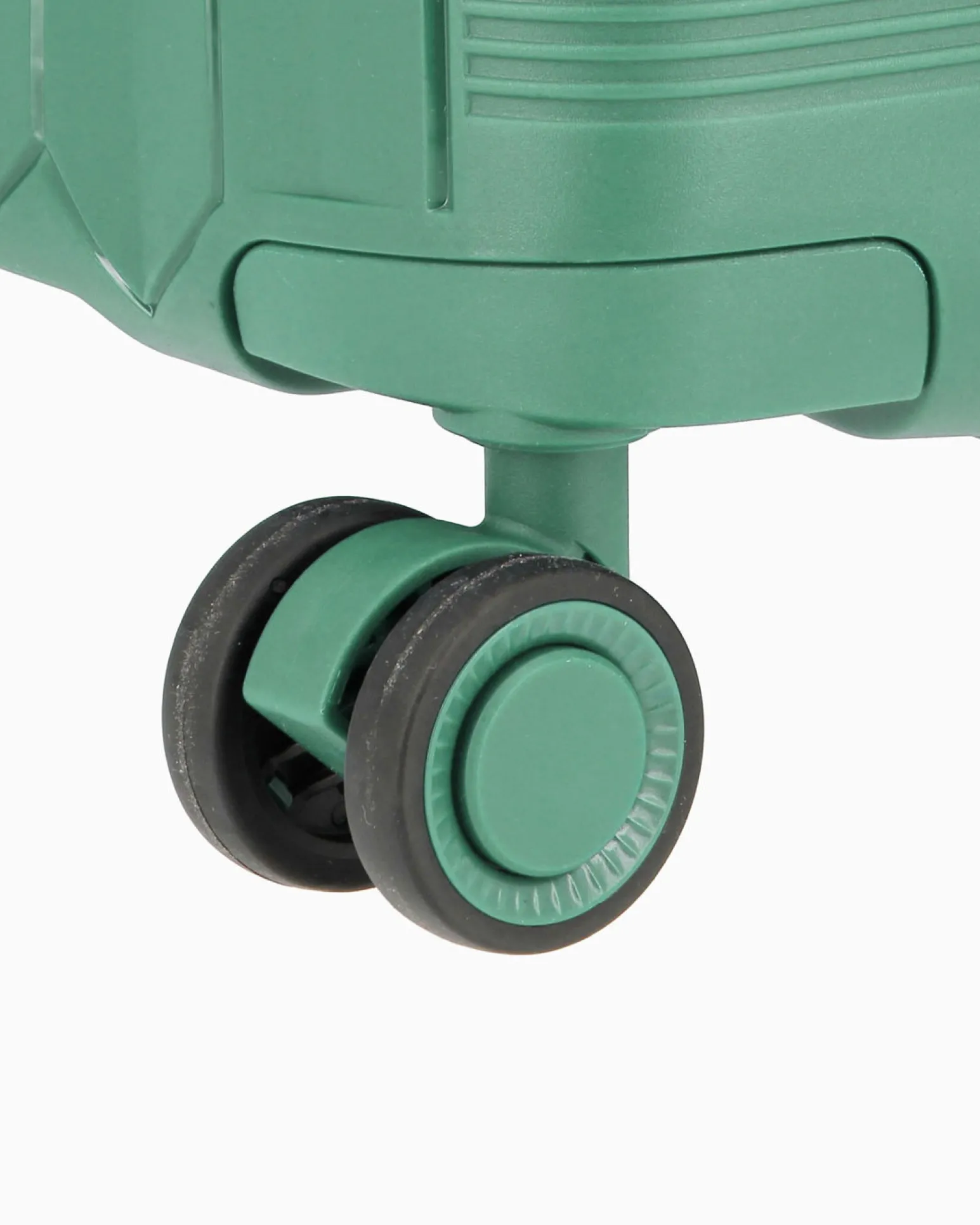 RIFLE - TROLLEY VERDE IN ABS 4 RUOTE CON COMBINAZIONE TSA