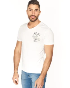 RIFLE - TSHIRT MEZZA MANICA SCOLLO V ST.MOTO