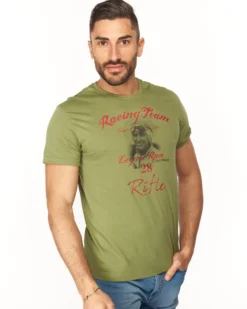 RIFLE - TSHIRT MEZZA MANICA STAMPA RIFLE 28