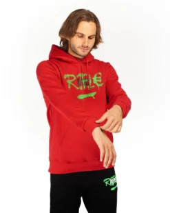 RIFLE - UOMO FELPA CON CAPPUCCIO