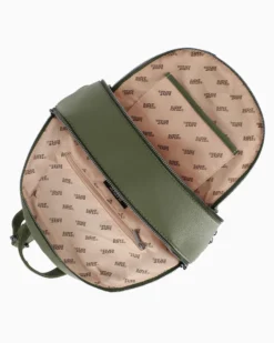 RIFLE - Zaino verde con due scomparti principali e tasca frontale con zip orizzontale