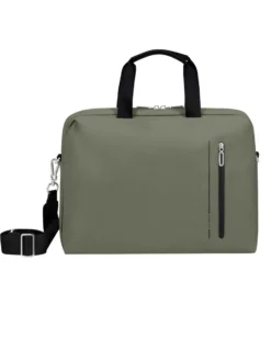 SAMSONITE - Cartella porta pc 15.6'' verde con tracolla removibile