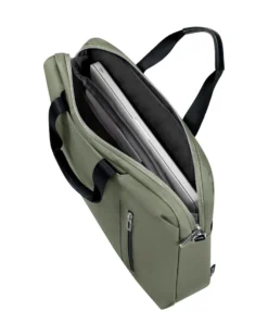 SAMSONITE - Cartella porta pc 15.6'' verde con tracolla removibile