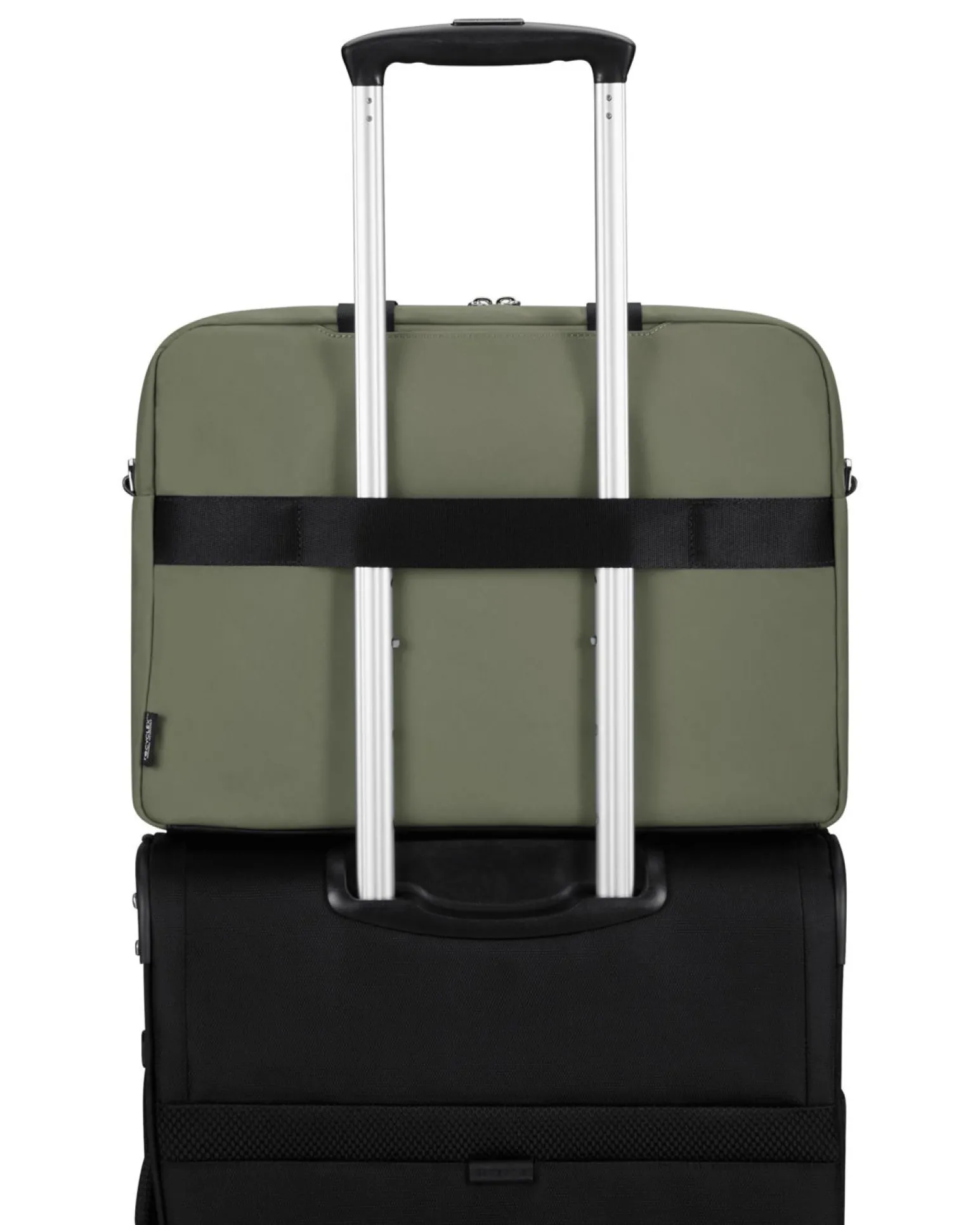 SAMSONITE - Cartella porta pc 15.6'' verde con tracolla removibile