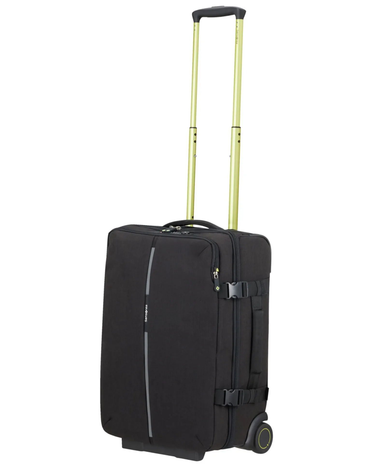 SAMSONITE - Pilotina nera con due ruote e combinazione TSA
