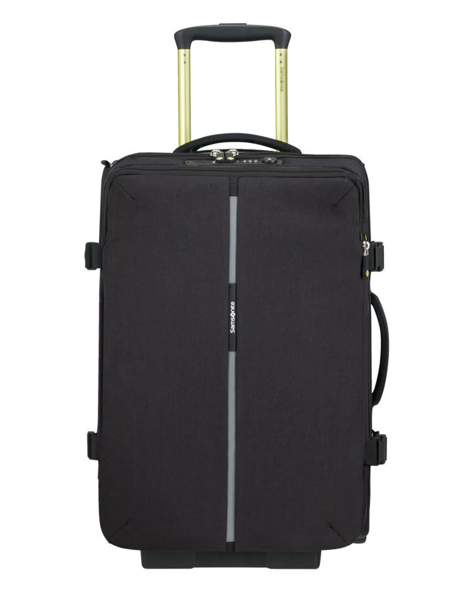 SAMSONITE - Pilotina nera con due ruote e combinazione TSA