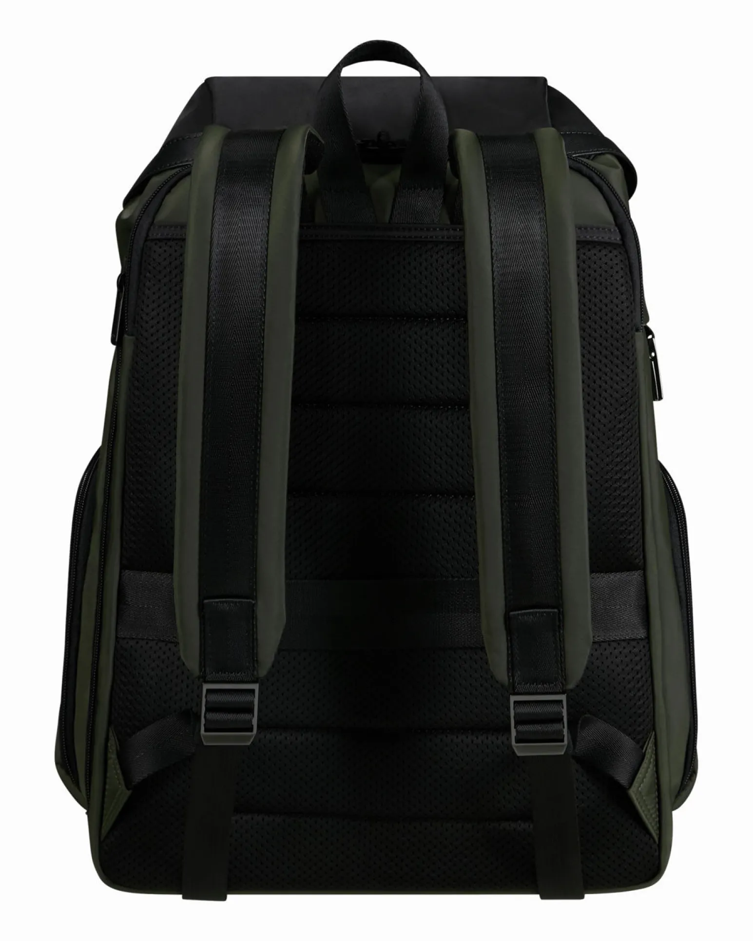 SAMSONITE - Zaino verde con patta e tasca porta pc fino a 15.6''