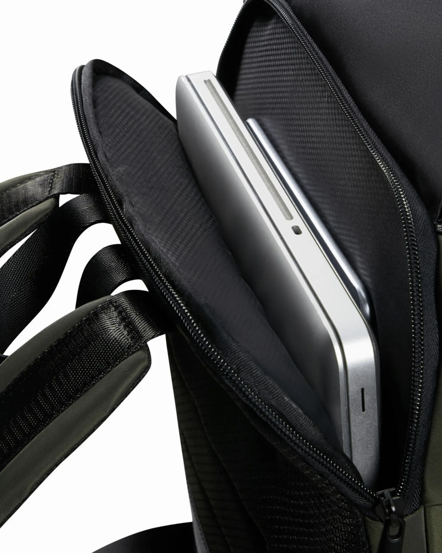 SAMSONITE - Zaino verde con patta e tasca porta pc fino a 15.6''
