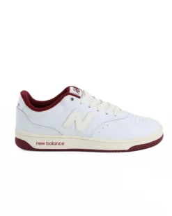 SCARPA LIFESTYLE LEATHER WHITE-BURGUNDY