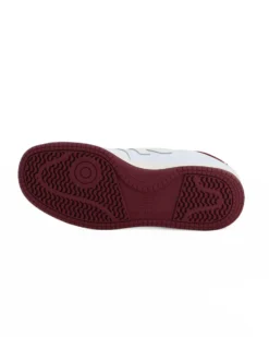 SCARPA LIFESTYLE LEATHER WHITE-BURGUNDY